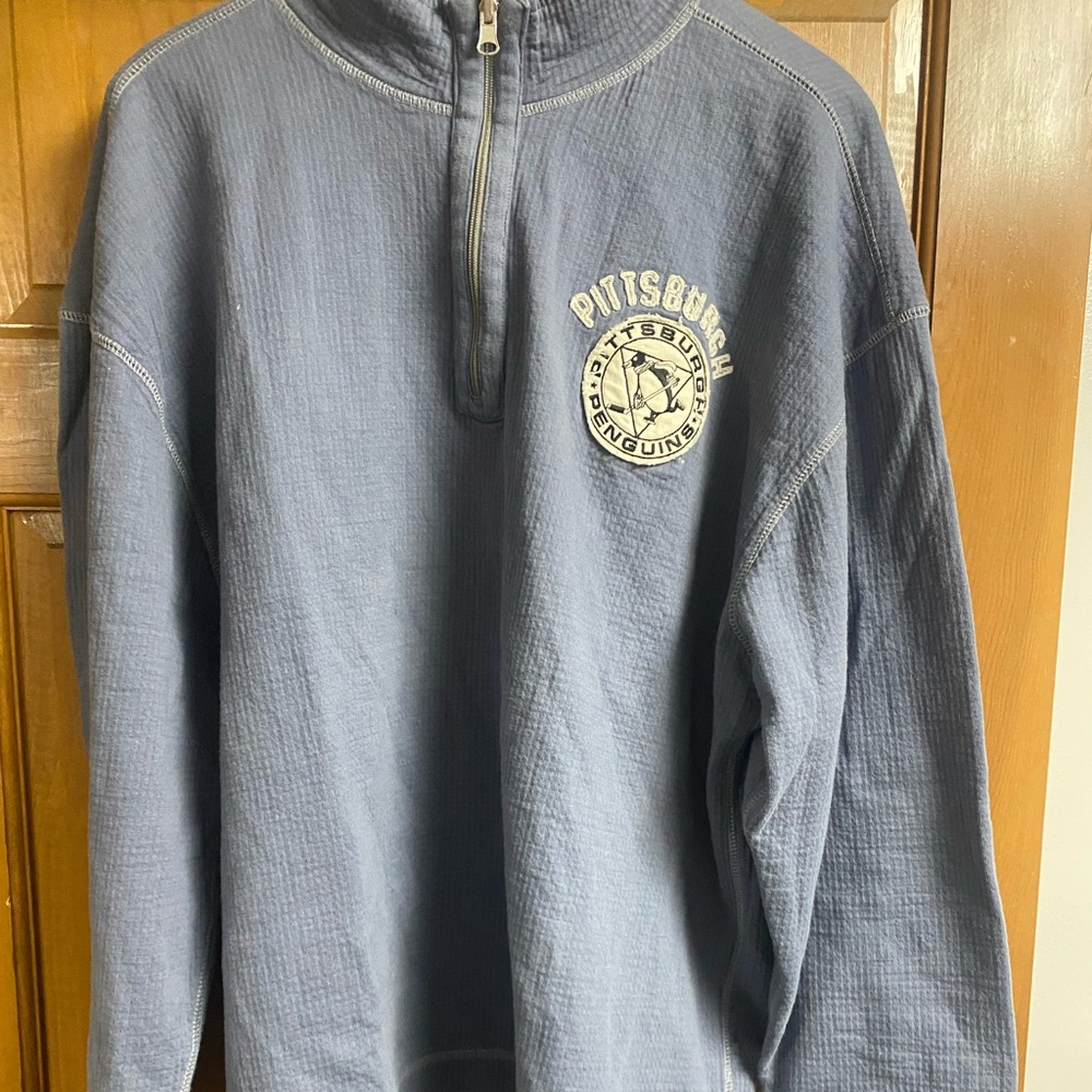Pittsburgh Penguins Vintage half zip pullover sweatshirt XXL